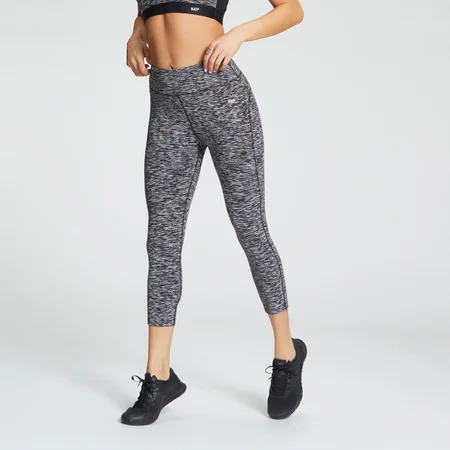 Legging ¾ MP Power pour femmes – Noir et gris