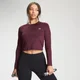 Crop top d’entraînement à manches longues Dry-Tech MP Essentials pour femmes – Bordeaux