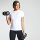 T-shirt d’entraînement coupe slim MP Essentials pour femmes – Blanc