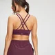 Brassière de sport Control MP Essentials pour femmes – Bordeaux