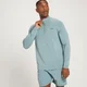 Haut d’entraînement à fermeture éclair ¼ MP Linear Mark Graphic pour hommes – Bleu glacé