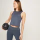 Crop top d’entraînement MP Linear Mark pour femmes – Anthracite