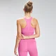 Brassière de sport à imprimé répétitif MP Mark Graphic Training pour femmes – Rose