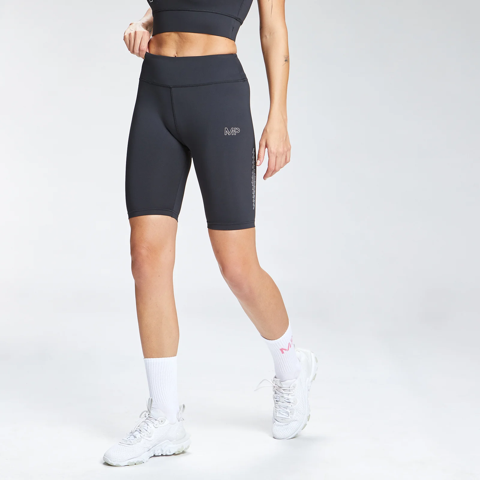 Cycliste à imprimé répétitif MP Mark Graphic Training pour femmes – Noir - XXS Image 1