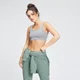 Brassière de sport à larges bretelles MP Essentials pour femmes – Gris chiné