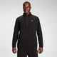 Polaire à fermeture éclair ¼ MP Rest Day pour hommes – Noir