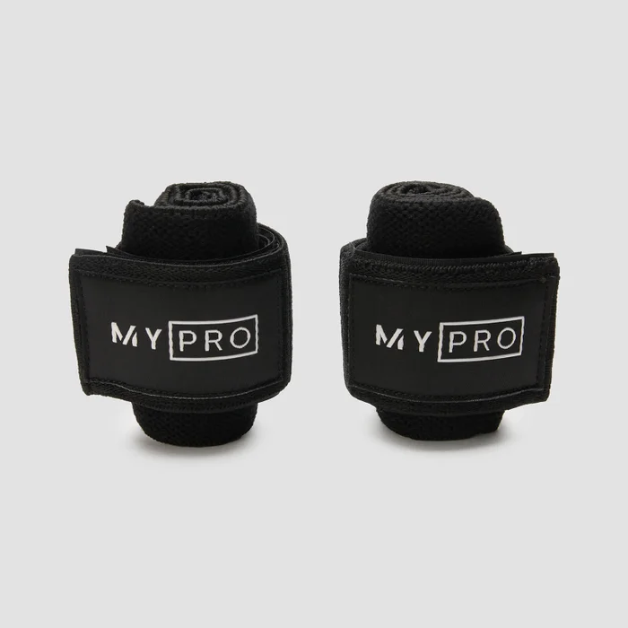 Bandes de renfort pour poignet MYPRO – Noir