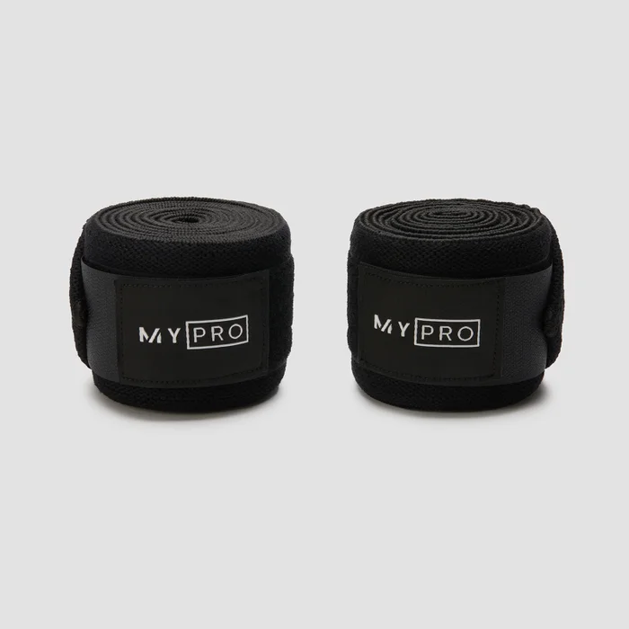 Bandes de renfort pour genoux MYPRO – Noir