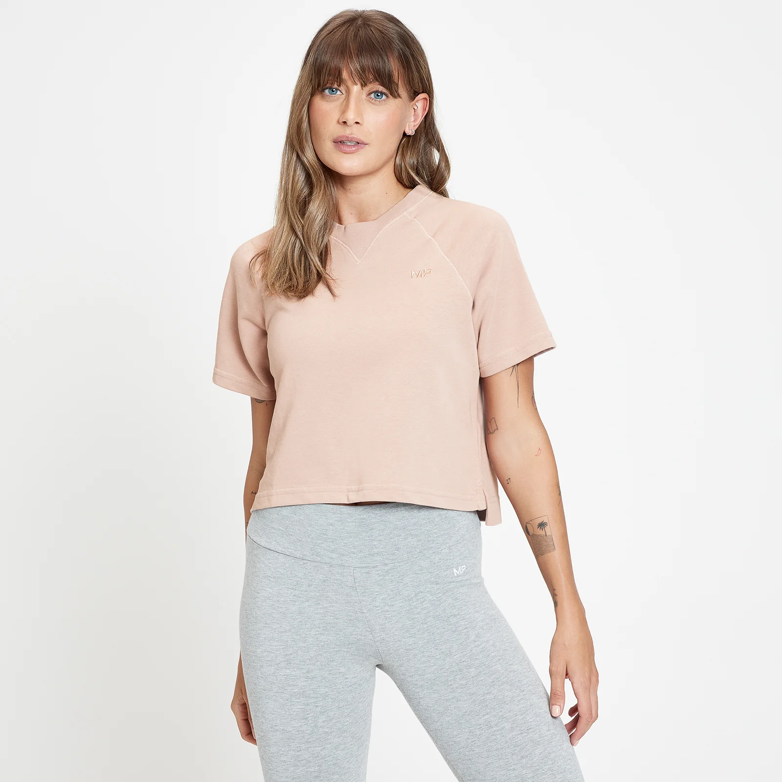 Haut à manches courtes MP Rest Day pour femmes – Taupe - XS Image 1