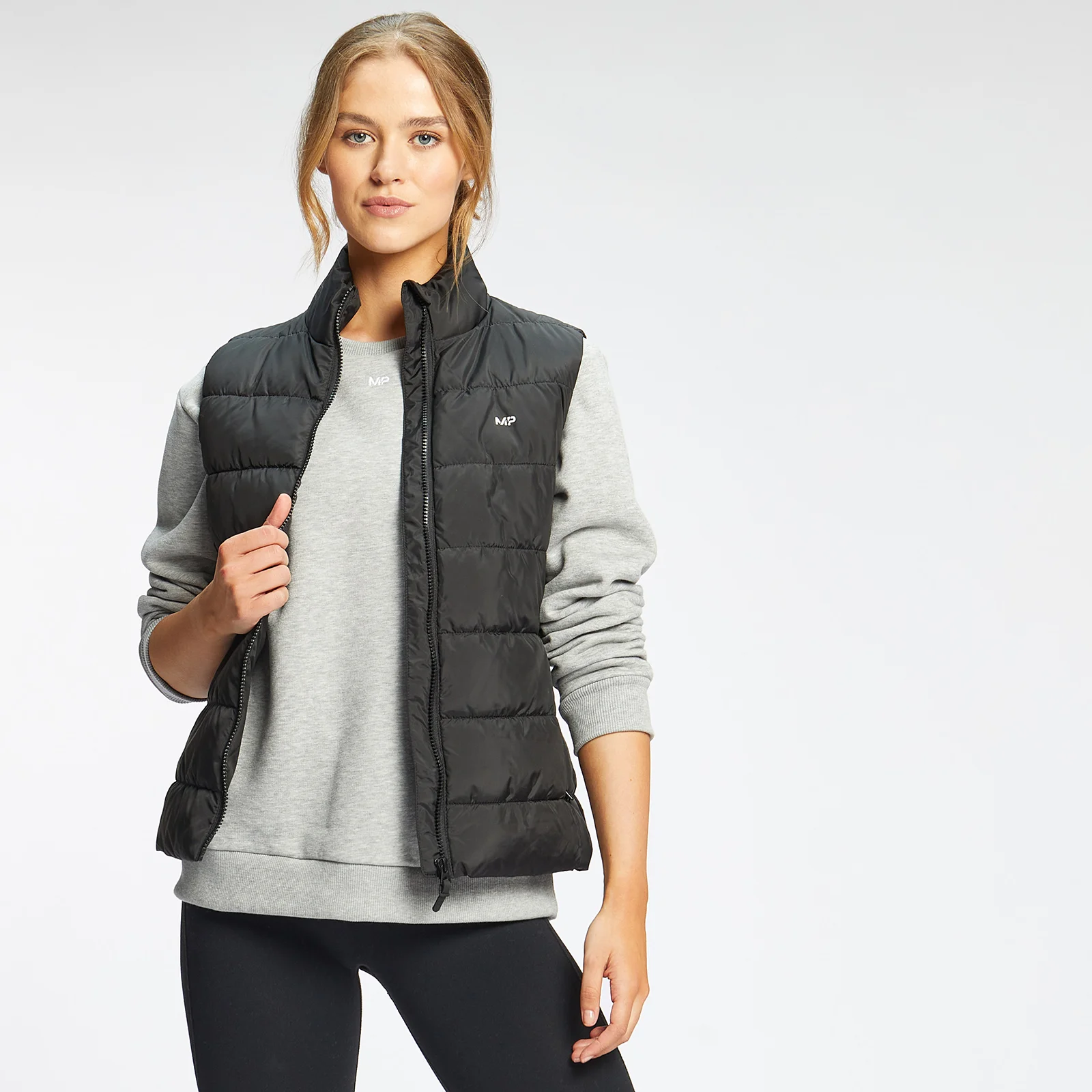 Doudoune légère sans manches MP Outerwear pour femmes – Noir - XXS Image 1