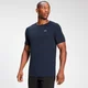 T-shirt à manches courtes MP Performance pour hommes – Bleu pétrole chiné