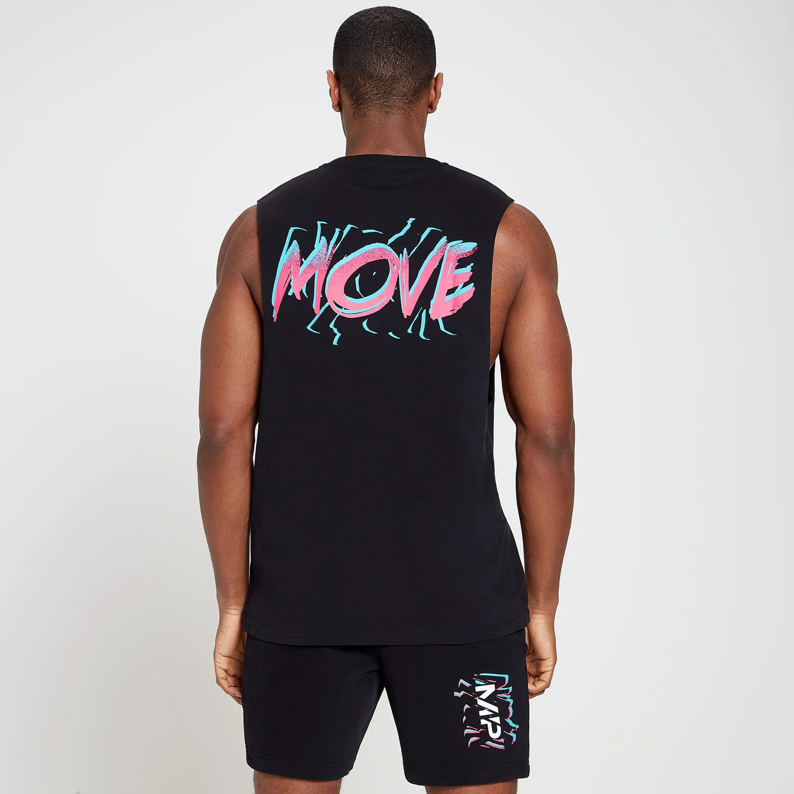 Débardeur à emmanchures échancrées MP Retro Move pour hommes – Noir - XXS Image 1