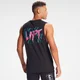 Débardeur à emmanchures échancrées MP Retro Lift pour hommes – Noir