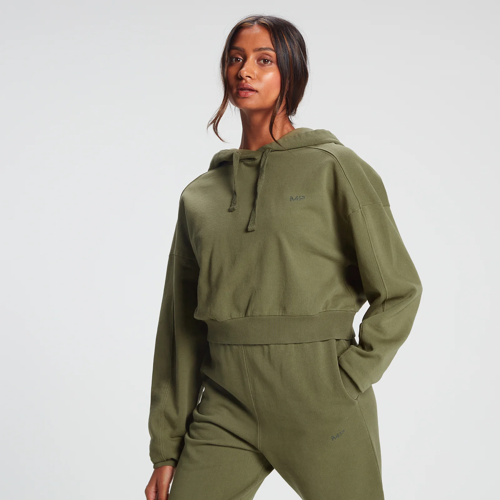 MP x Alice Klomp Snake Logo Hoodie - Green - XS Image 1