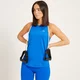 Débardeur d’entraînement à dos nageur en maille filet MP pour femmes – Bleu pur