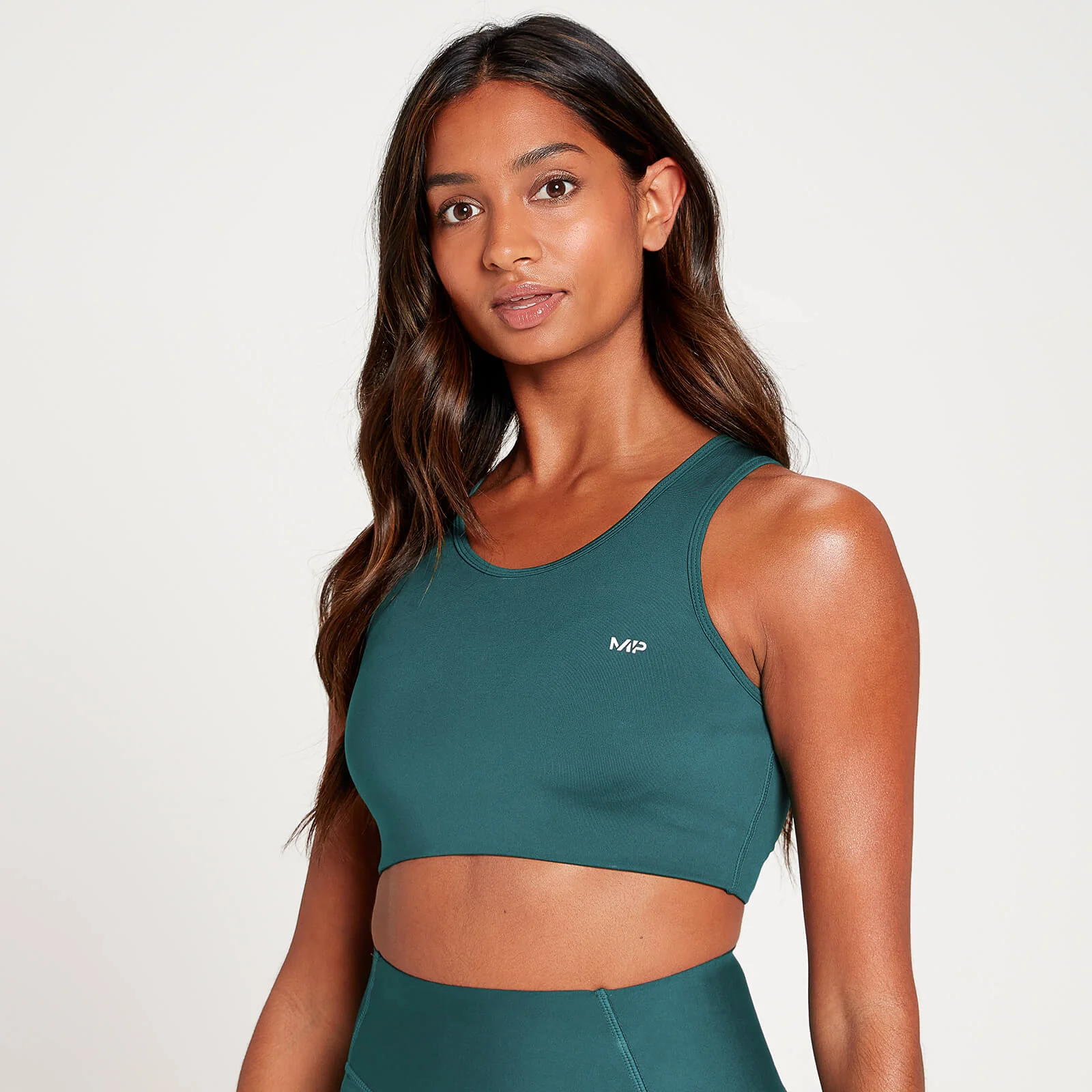 Brassière de sport découpée au laser MP Sculpt pour femmes – Pin - XXS Image 1