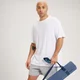 T-shirt oversize à manches courtes MP Composure pour hommes – Blanc