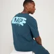 T-shirt oversize délavé à manches courtes MP Adapt pour hommes – Bleu poudré