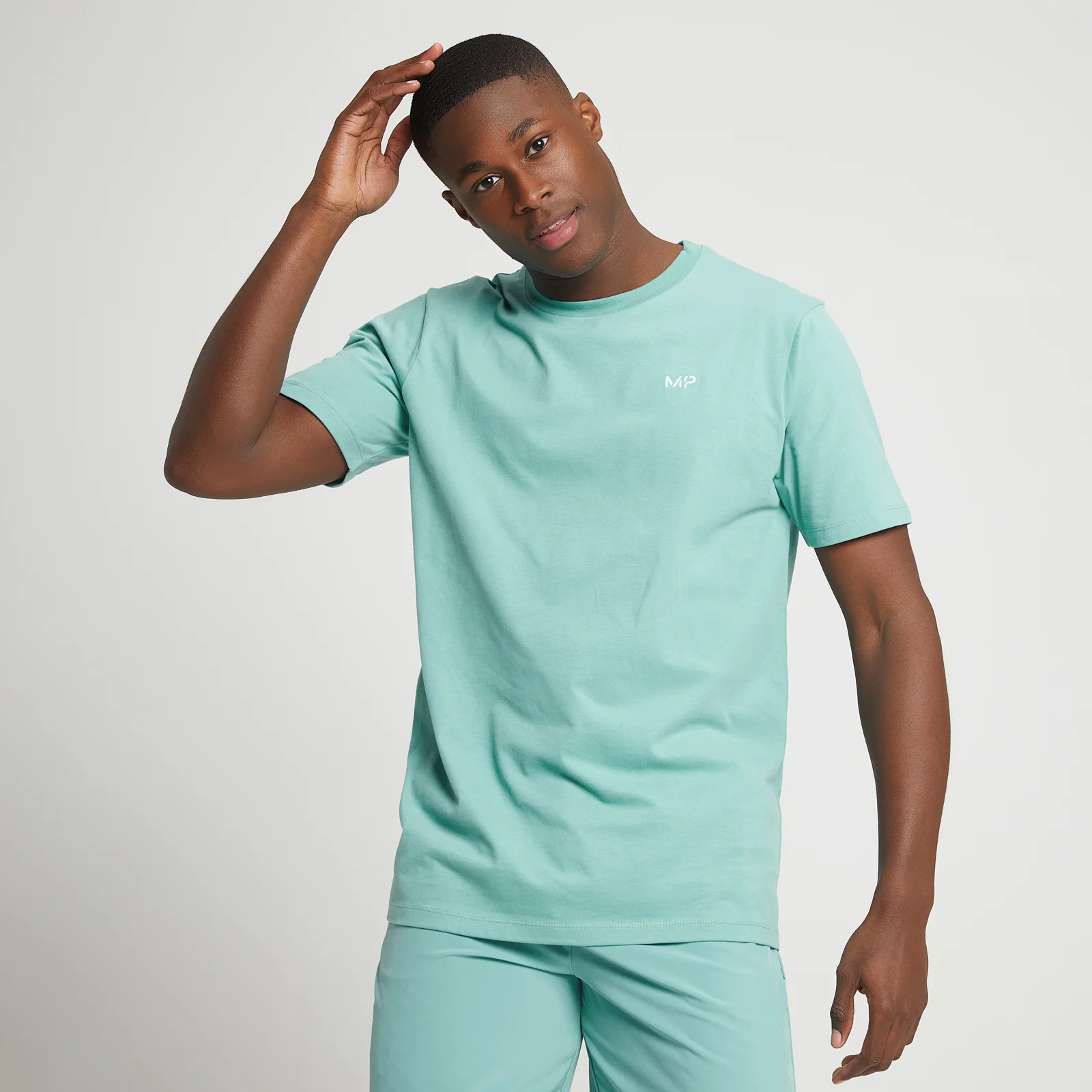 T-shirt MP pour hommes – Vert fumé - XXS Image 1