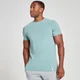 T-shirt à col ras du cou MP Luxe Classic pour hommes – Bleu glacé