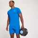 T-shirt à manches courtes à imprimé répétitif MP Graphic Training pour hommes – Bleu pur