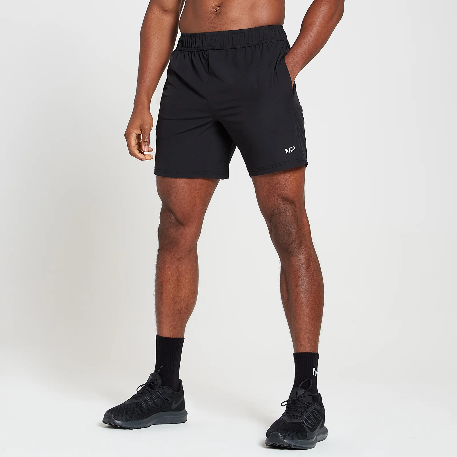 Short d’entraînement MP Run Graphic pour hommes – Noir - XXS Image 1