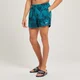 Short de bain à imprimé MP Atlantic pour hommes – Bleu sarcelle foncé