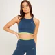 Brassière de sport sans coutures MP Adapt pour femmes – Bleu poudré