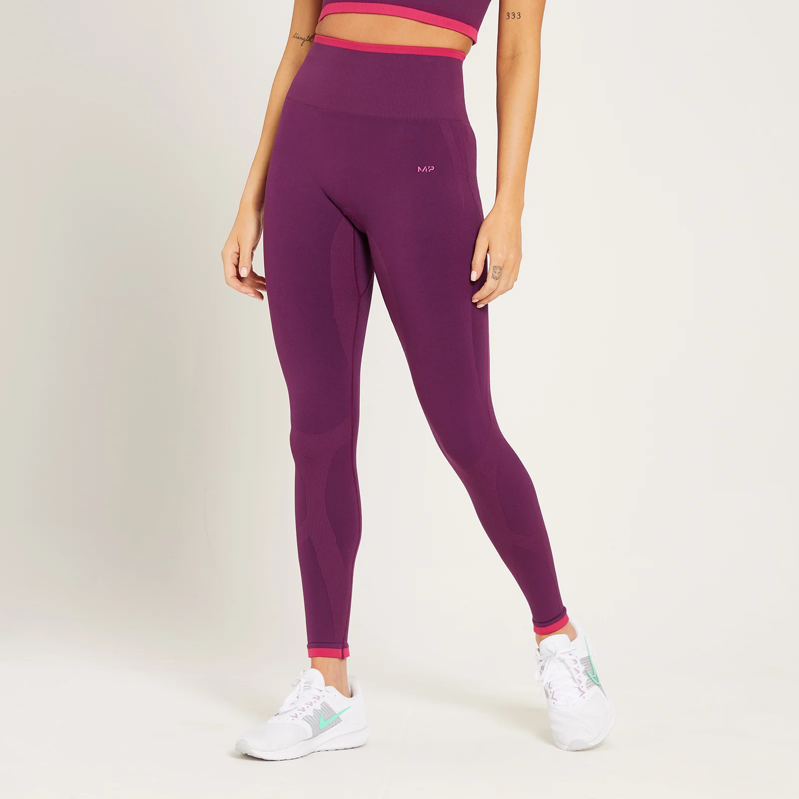 Legging sans coutures MP Adapt pour femmes – Violet foncé - XXS Image 1
