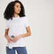 T-shirt fendu au dos MP Power Ultra pour femmes – Blanc