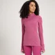 Haut à fermeture éclair ¼ coupe classique MP Power Ultra pour femmes – Sangria