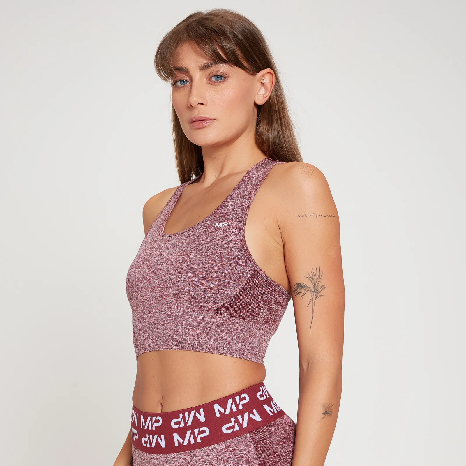 Brassière de sport MP Curve pour femmes – Cerise noire - XS Image 1