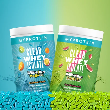 Myprotein Clear Whey Isolate, Mike and Ike (USA)