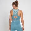 Brassière de sport sans coutures MP Velocity Ultra pour femmes – Bleu gris
