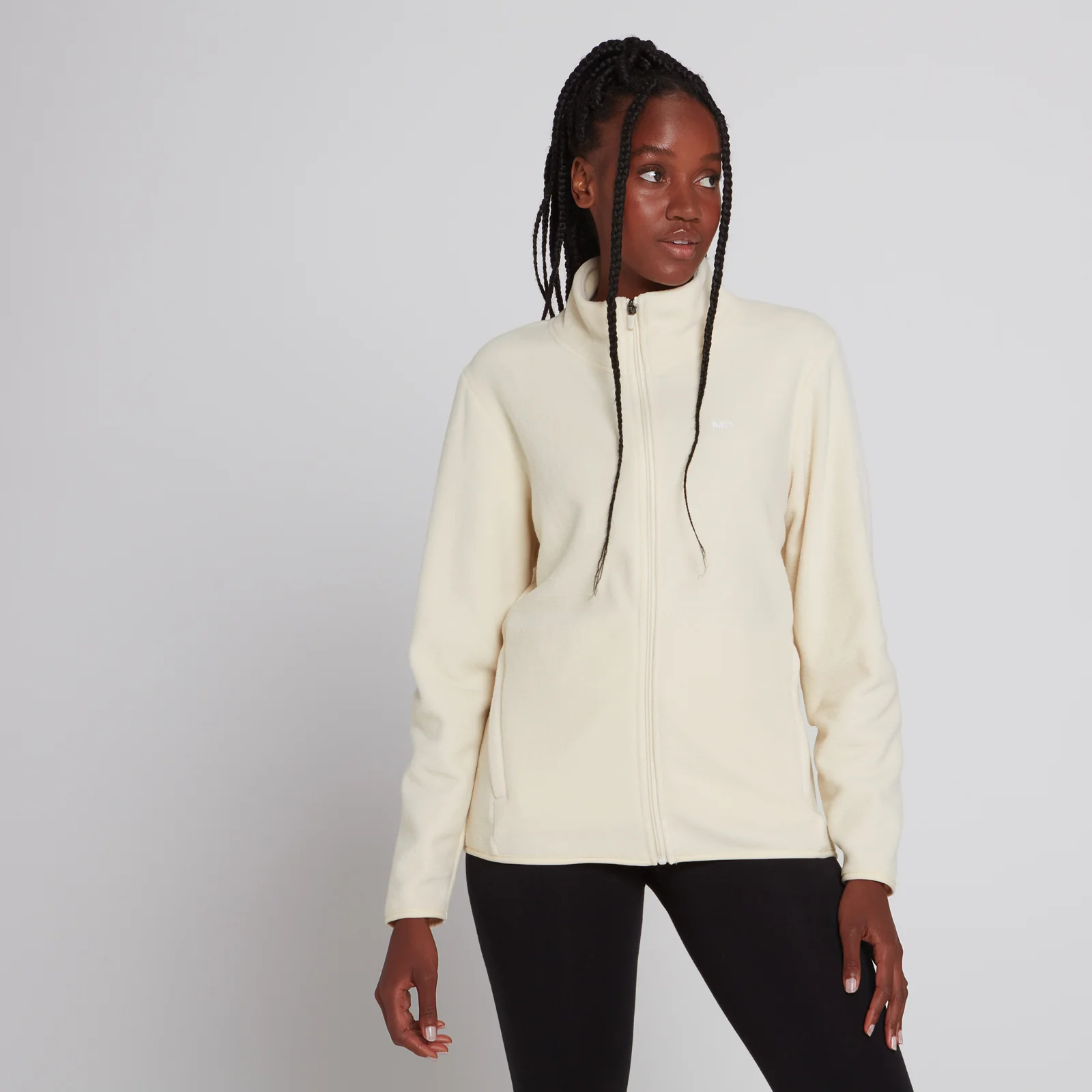 Veste zippée en polaire MP Essentials pour femmes – Écru - XXS Image 1