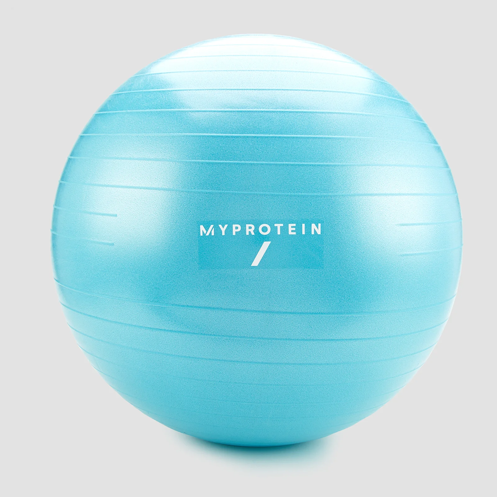 Ballon d’exercice et pompe MyProtein – Bleu Image 1