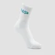 Chaussettes de tennis unisexes MP – Blanc/Bleu sarcelle