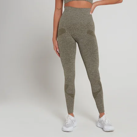 Legging sans coutures MP Training en édition limitée pour femmes – Vert kaki