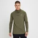 Haut à fermeture éclair ¼ MP Velocity pour hommes – Vert armée