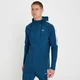 Sweat à capuche zippé MP Tempo pour hommes – Bleu intense