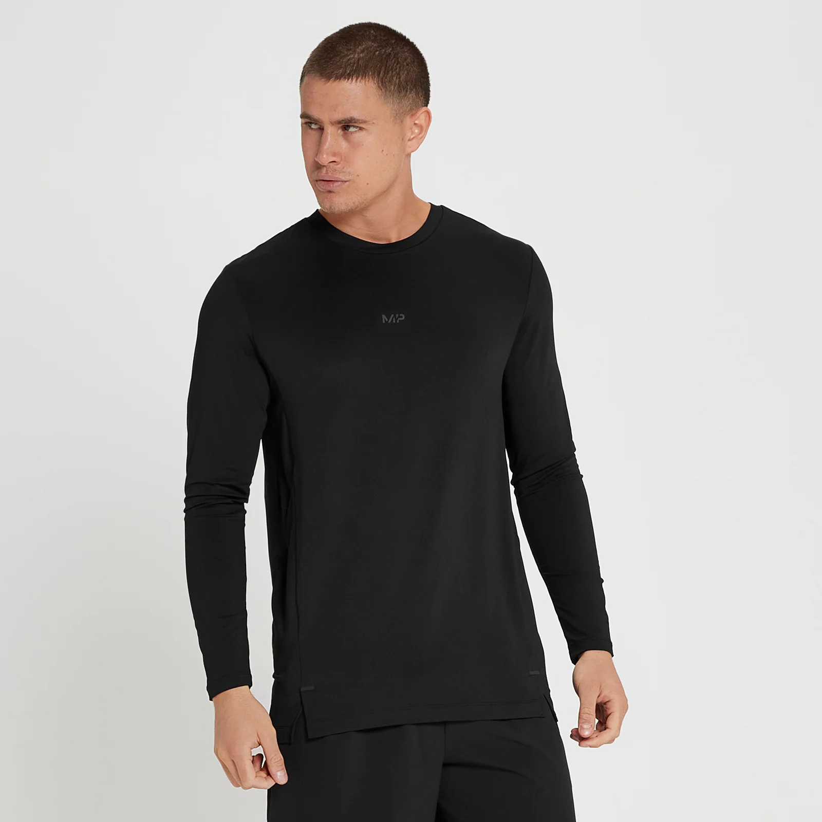 Haut à manches longues MP Velocity Ultra pour hommes – Noir - XXS Image 1