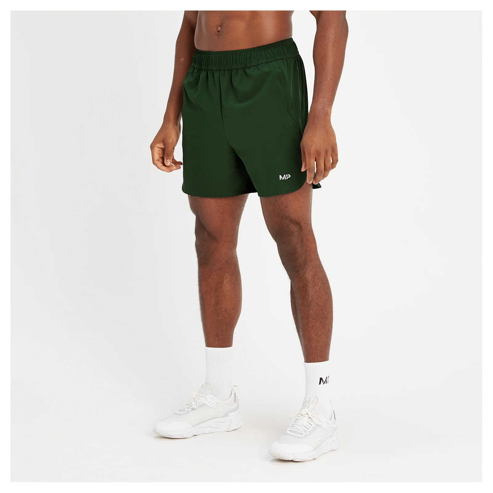 Short avec entrejambe de 13 cm MP Velocity pour hommes – Vert sapin - XXS Image 1