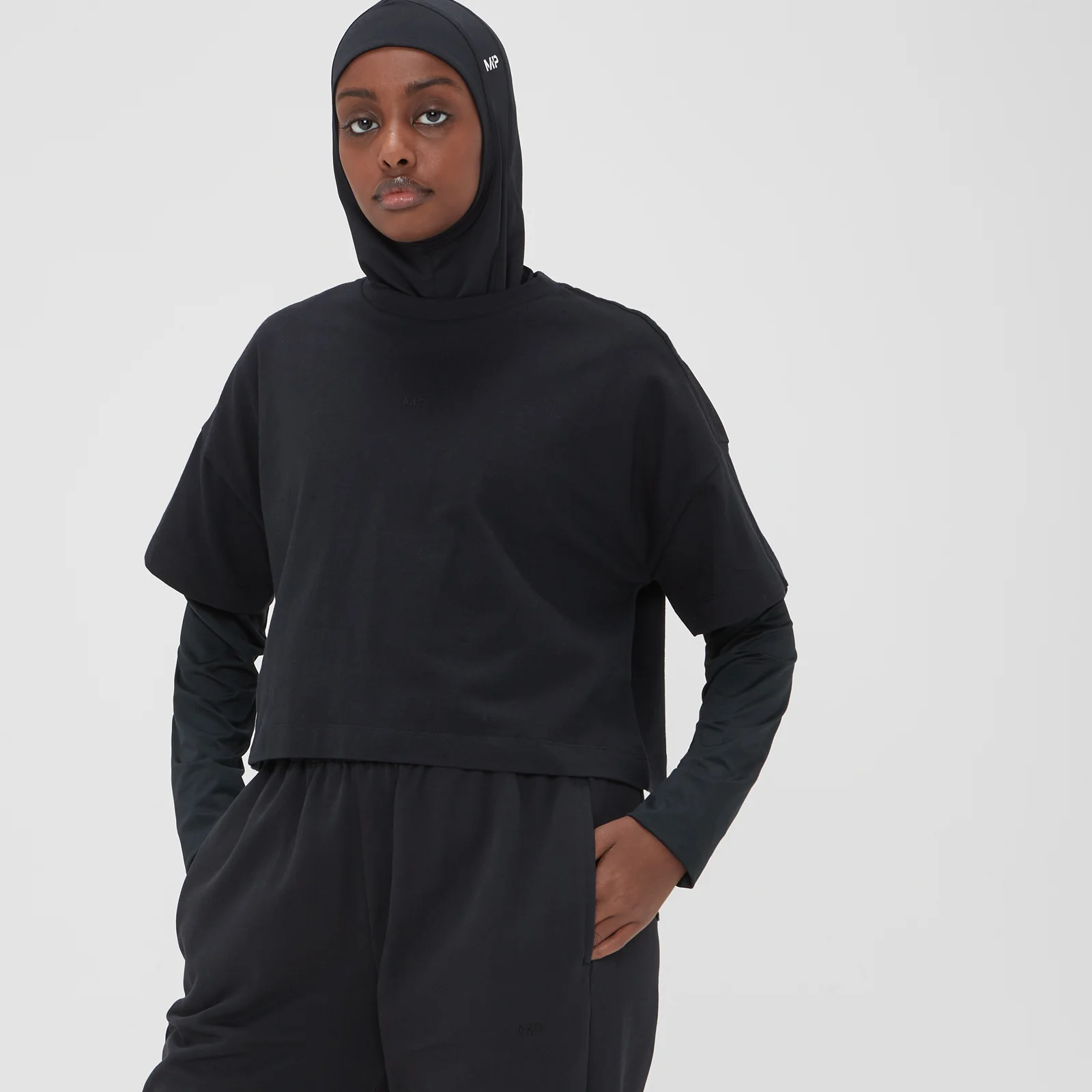 T-shirt court MP Adapt pour femmes – Noir - XXS Image 1