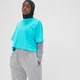 T-shirt court MP Adapt pour femmes – Turquoise vif