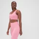 Brassière de sport sans coutures MP Composure pour femmes – Rose fleur