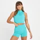 Débardeur sans coutures MP Tempo Tonal pour femmes – Turquoise vif