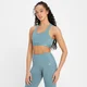 Brassière de sport à dos croisé MP Power pour femmes – Bleu galet