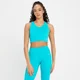 Brassière de sport longue MP Power pour femmes – Bleu lagon