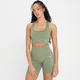 Brassière de sport sans coutures MP Shape pour femmes – Bleu marine