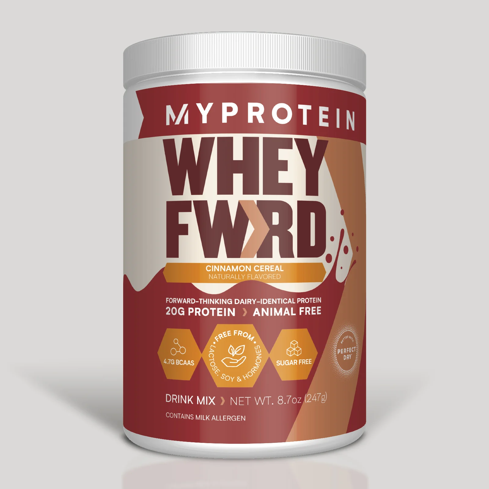 Myprotein Animal Free Whey Protein (USA) - 20portions - Cinnamon Cereal Image 1